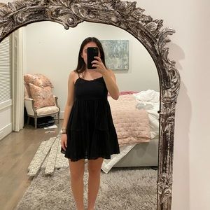 Urban Outfitters Black BabyDoll Dress